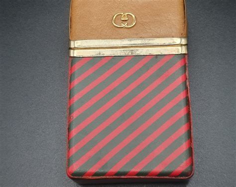 Vintage Gucci Cigarettes Case Authentic 